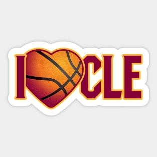 I Love CLE –veland! CAVs edition Sticker